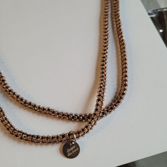 Deepa Guernani Bethany Nwcklace - Black - NWT - Picture 5 of 5